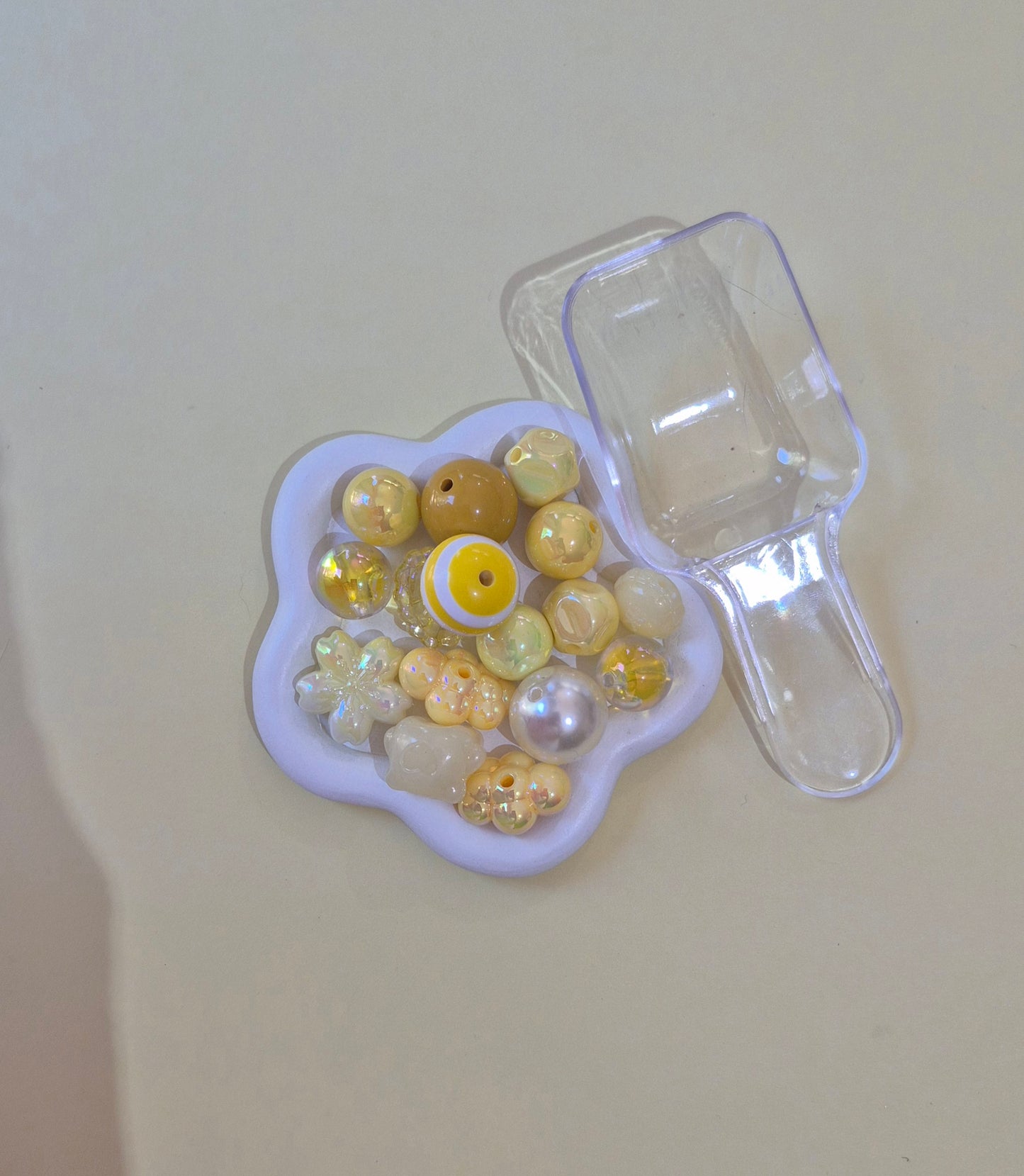 10 Pack Yellow Bead Mix for Jewellery Making | Golden Hive