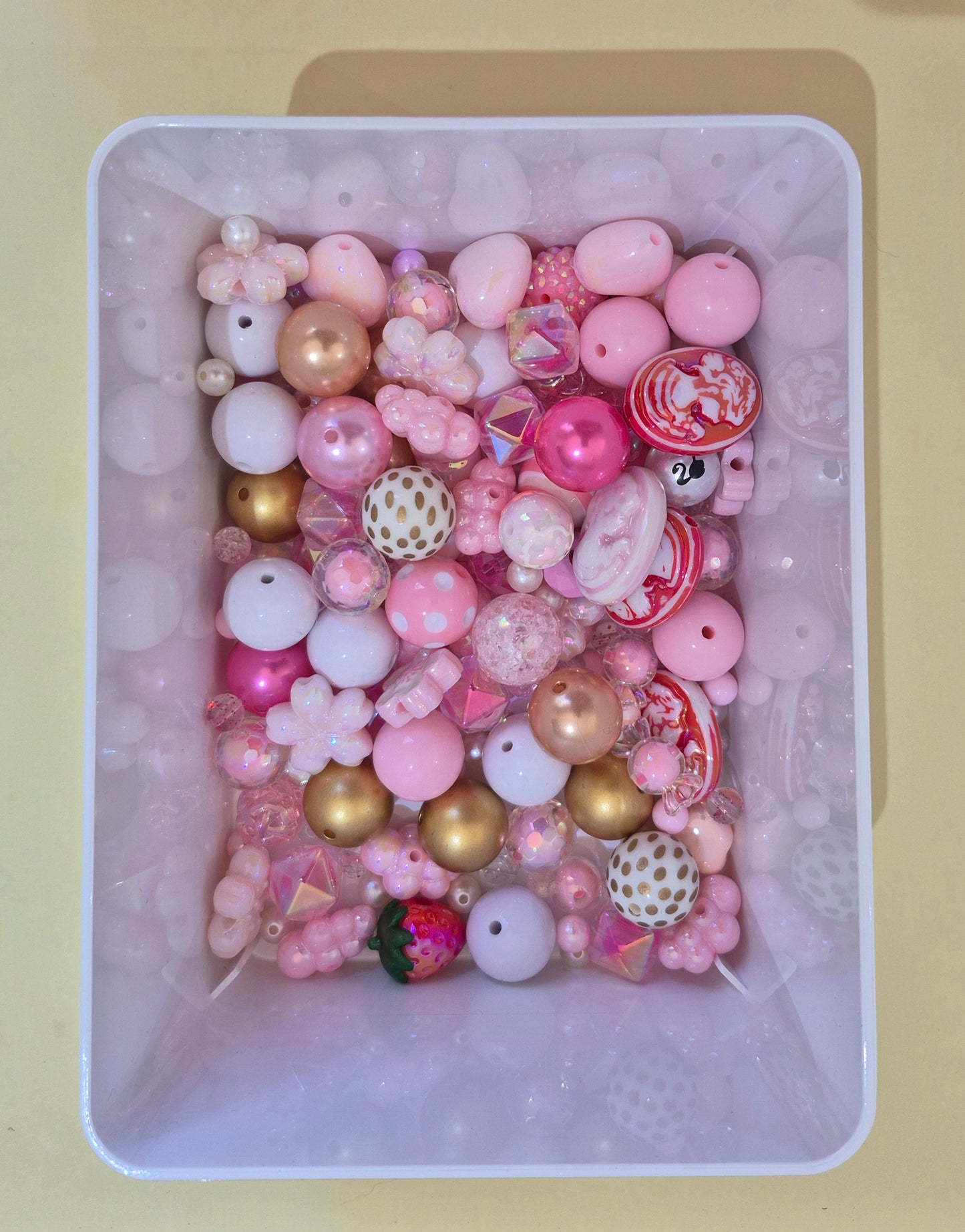 10 Pack Pink Bead Mix for Creative Beading & Bracelets | Joy Hive
