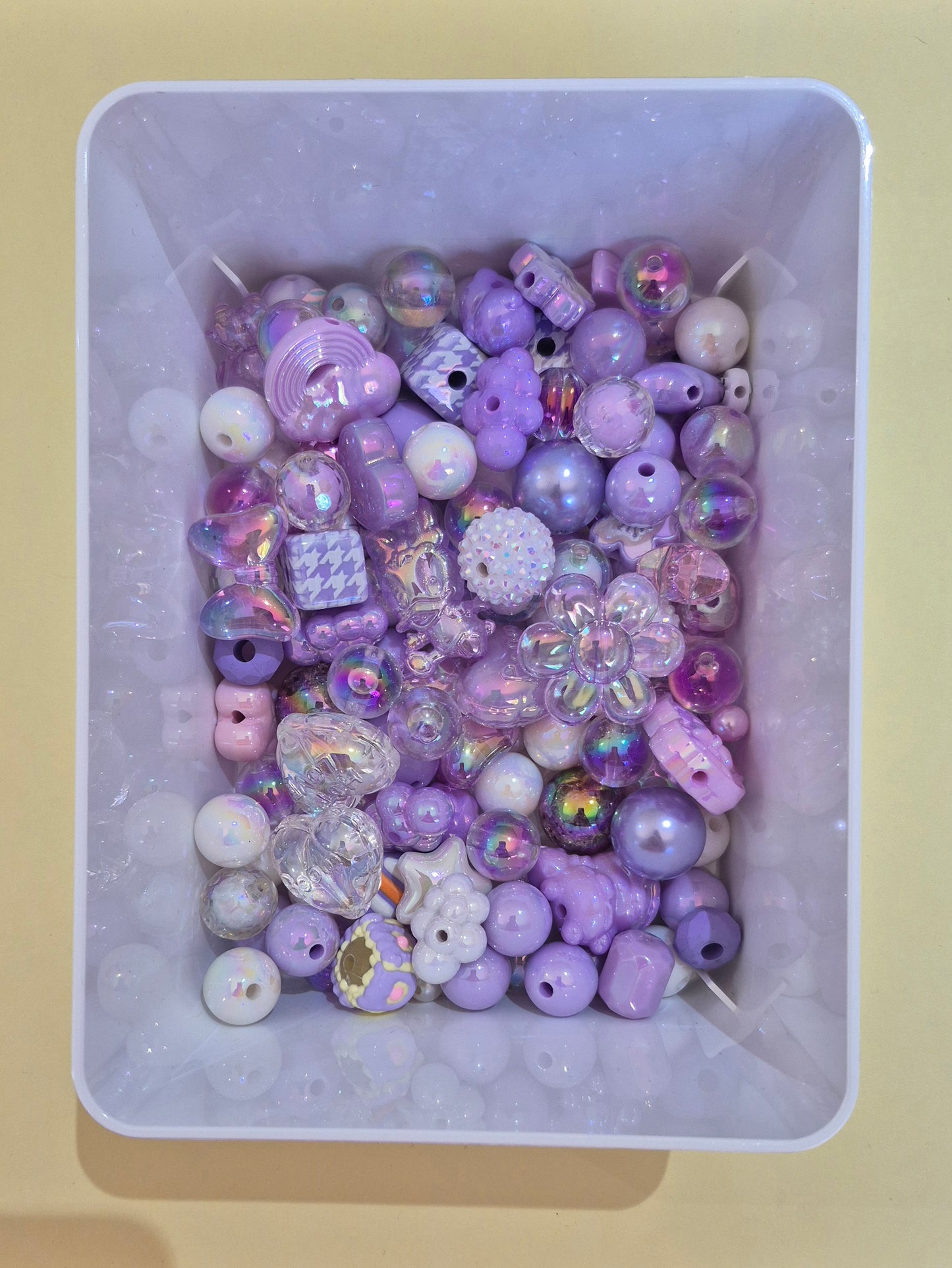 10 Pack Purple Bead Mix for Calm, Creative Projects | Dream Hive